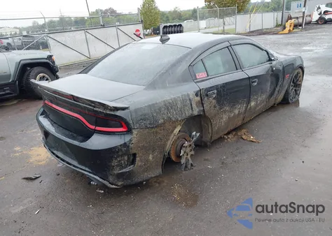 2018 Dodge Charger R/T Scat Pack Rwd z USA, uszkodzony, nr VIN 2C3CDXGJ5JH319050